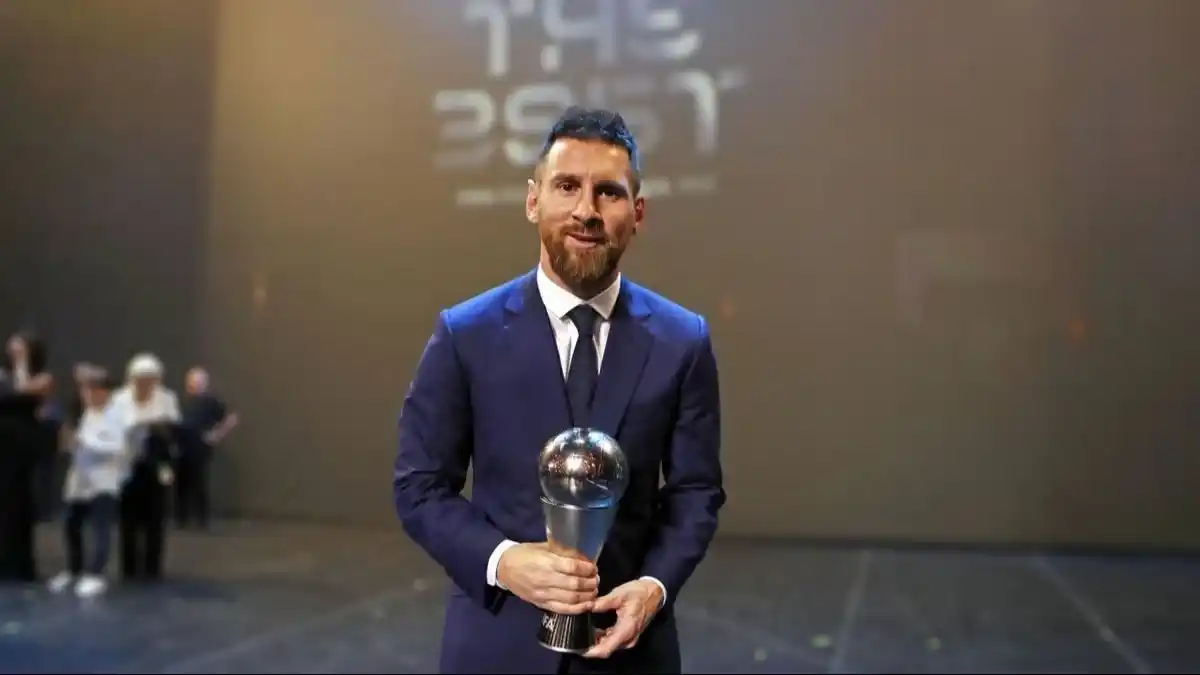 Lionel Messi ganó el premio The Best al mejor jugador del mundo