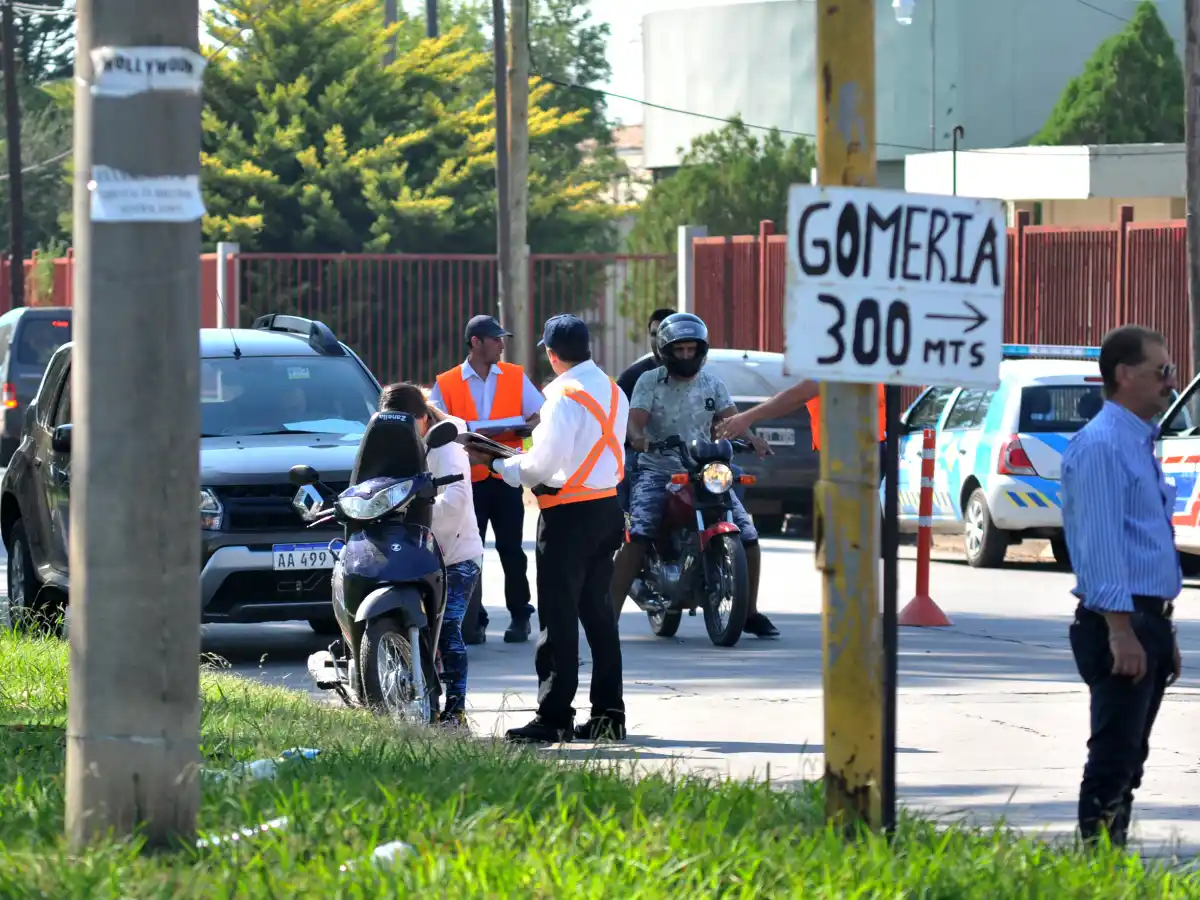 Nuevo control vial: 17 motos fueron retenidas 