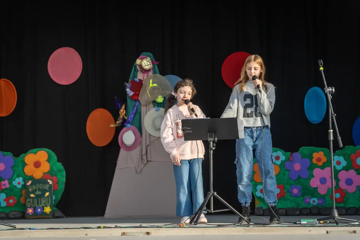 Gran cantidad de niños se sumaron a la propuesta del municipio.