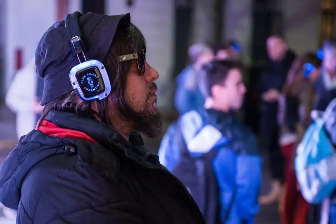 Primer Silent Concert en Santa Fe