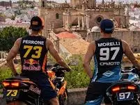Los argentinos Perrone y Morelli con un buen inicio en las prácticas libre en Jerez de la Frontero.