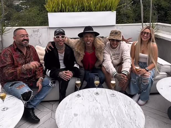 Angie Miller, modelo venezolana que estaba con B King en México, habría sido detenida