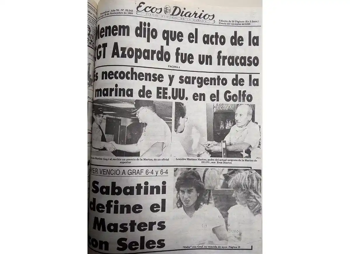 Domingo 18 de noviembre de 1990