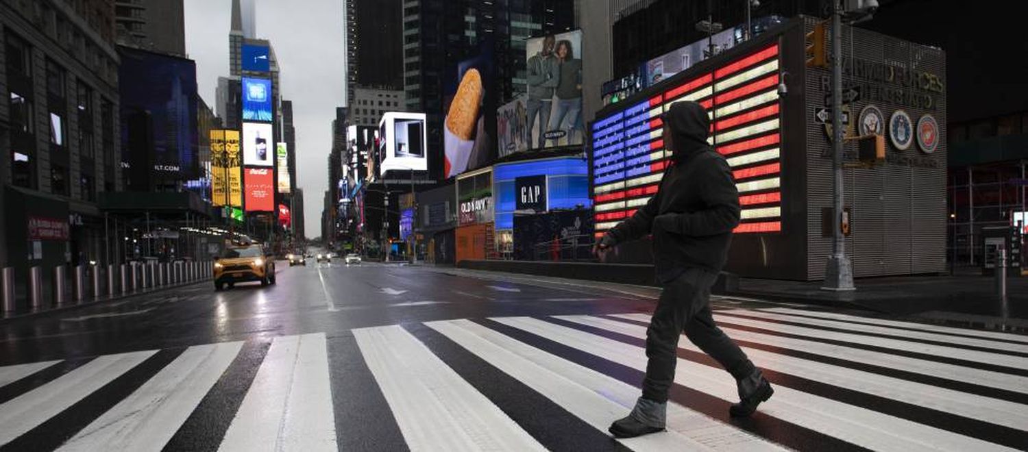 New York disminuye índice de contagios por COVID-19 en EE.UU.