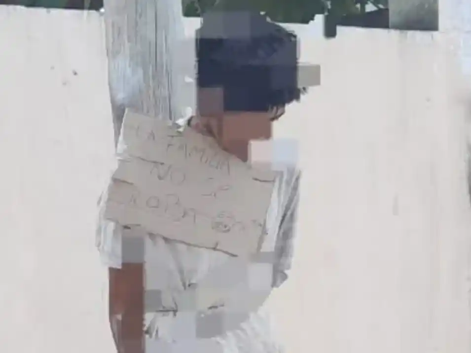 El joven habría entrado a la casa de su cuñada y le robó un reflector.