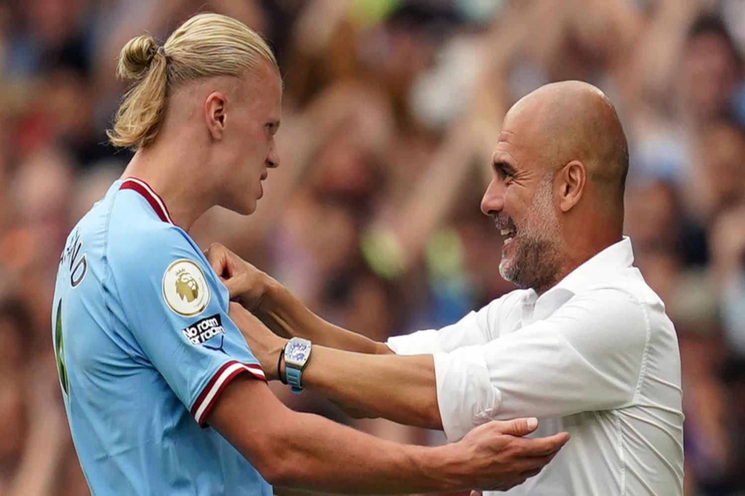 Guardiola stands by Haaland, a united front against criticism.