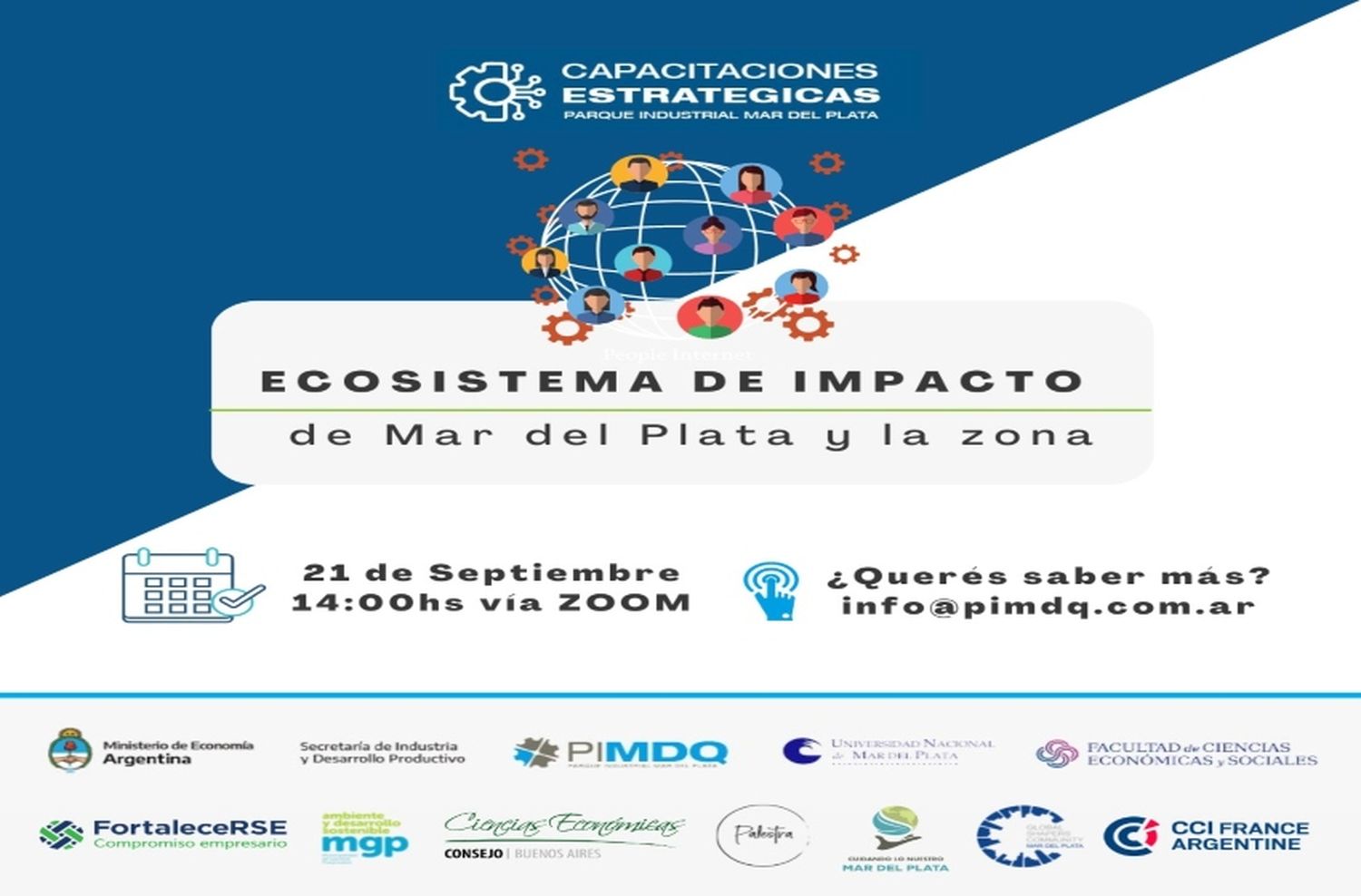 El Parque Industrial invita a un conversatorio de "Ecosistema de Impacto"