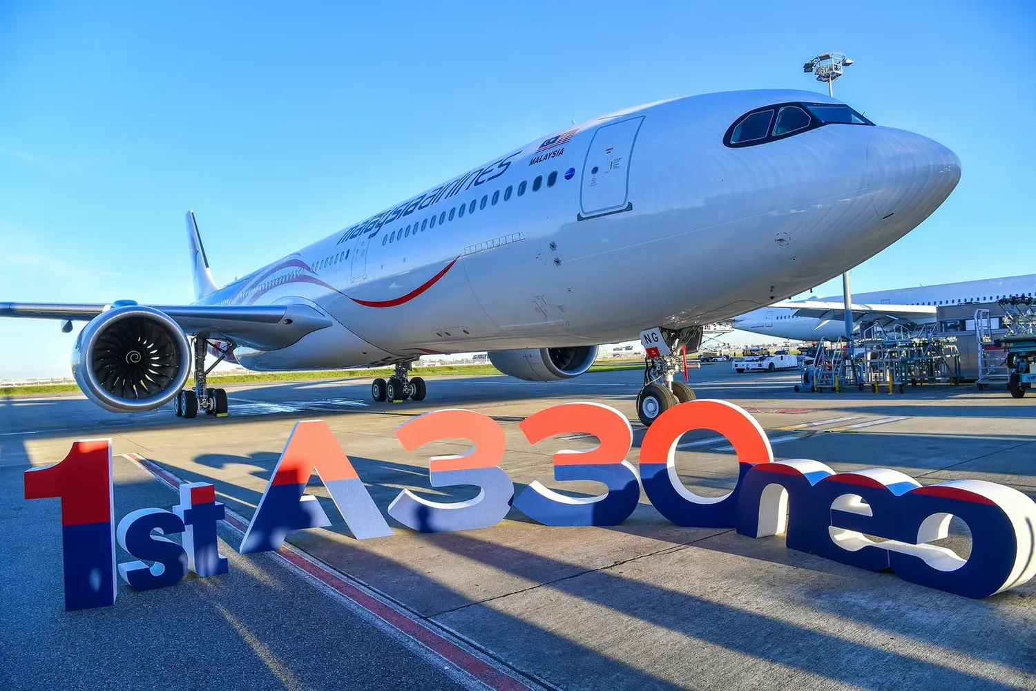 Malaysia Airlines recibe su primer Airbus A330neo