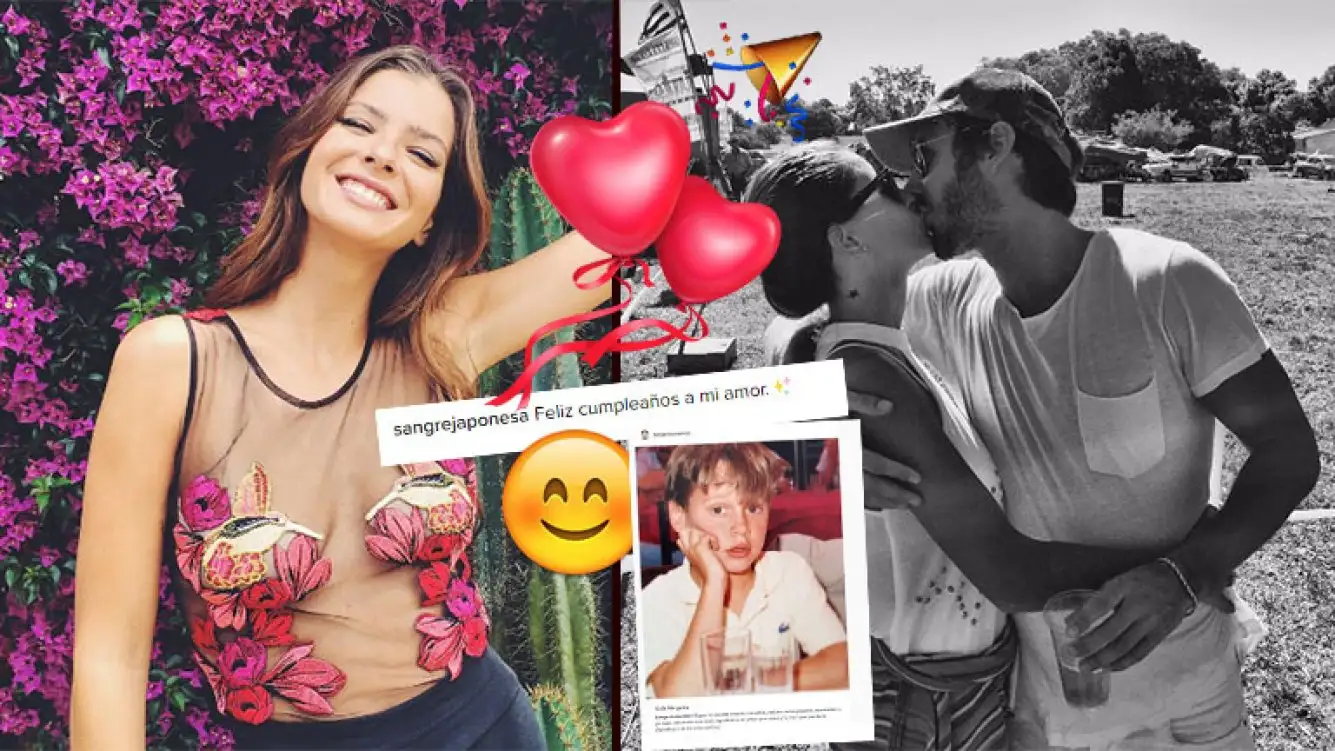El romántico saludo de la China Suárez a Benjamín Vicuña