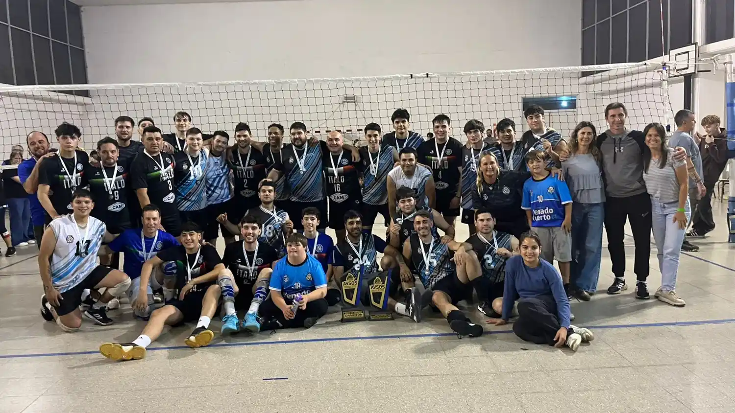 Los venadenses cerraron un gran año con un subcampeonato masculino que se suma al título en Maxi femenino.