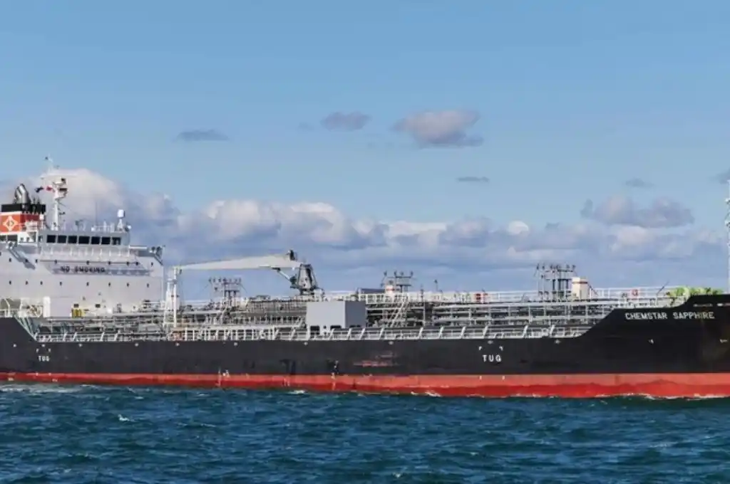 Buque cargado con cocaína