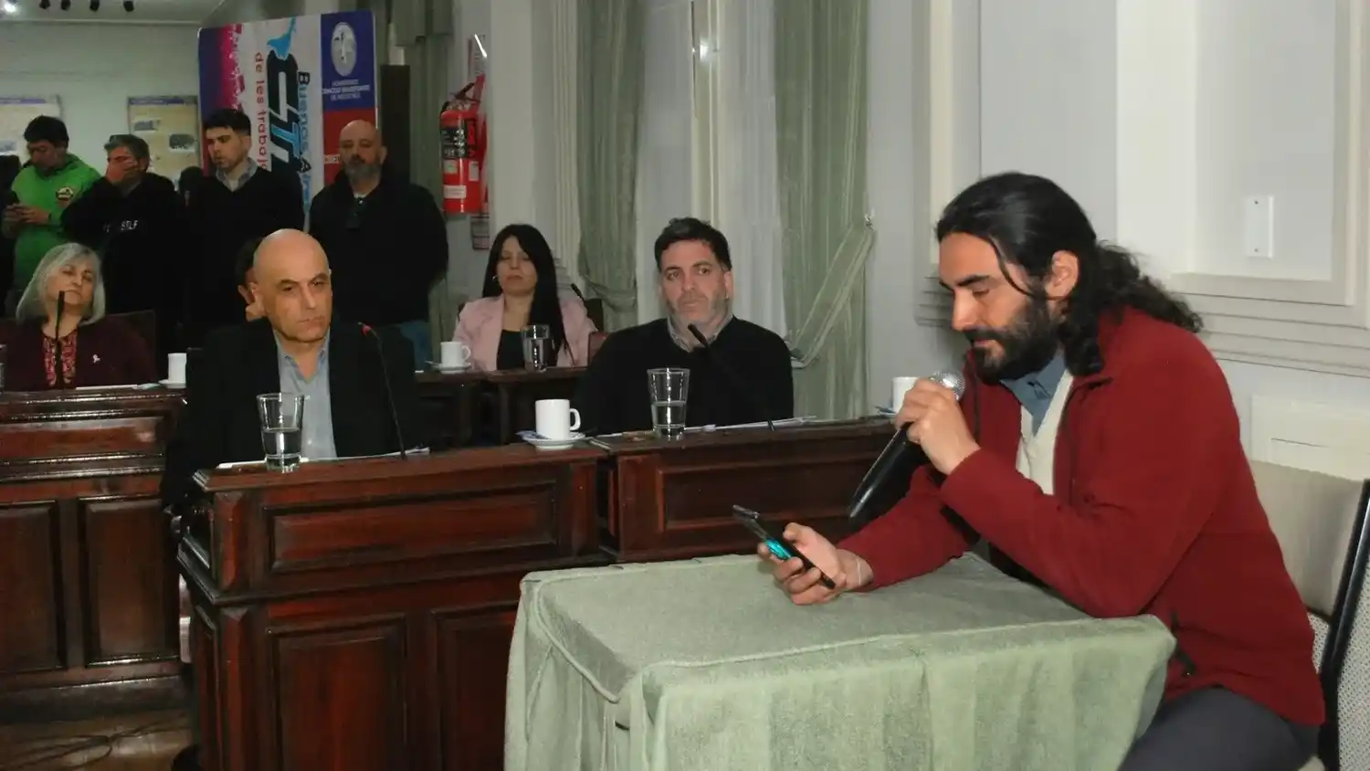 Banca abierta. Una de ellas la utilizó Juan Manuel Vidal e hizo referencia a salida de Necochea del régimen de zona fría