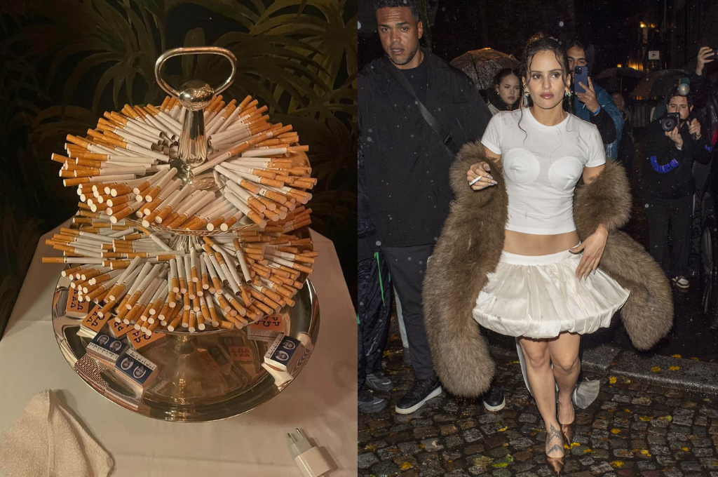 La artista se encargó de todos los detalles de la fiesta.