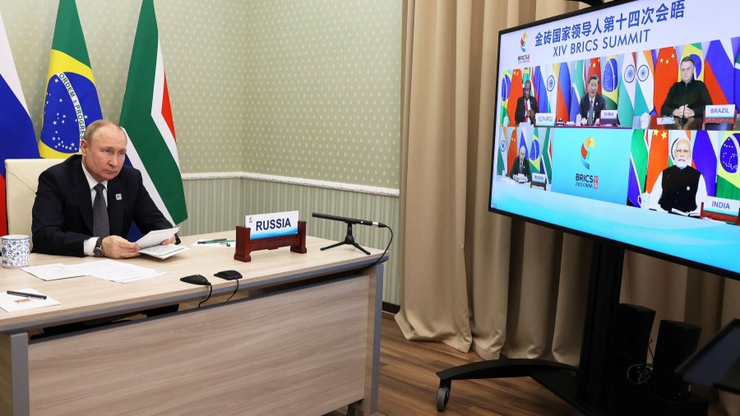 En su cumbre, los países Brics pidieron mayor multilateralismo