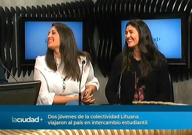 Jovénes de la colectividad Lituana viajaron al país en intercambio estudiantil | La Ciudad
