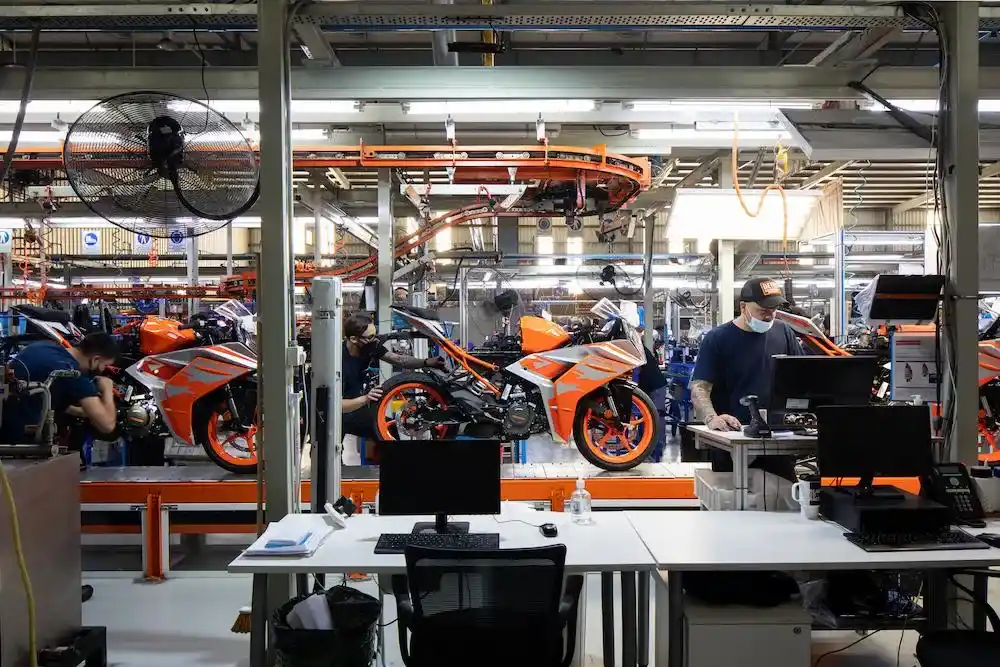 El Grupo Simpa, representante de varias marcas de motos.