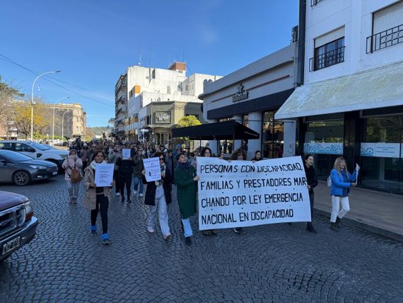 Marcha por Emergencia en Discapacidad: “No sea indiferente, le sacan los derechos en la cara de la gente”