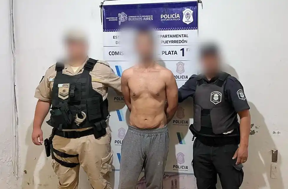 El operativo se inició a partir de un llamado al 911 que alertó sobre la presencia de un individuo en Alvarado entre Santiago del Estero y Santa Fe.