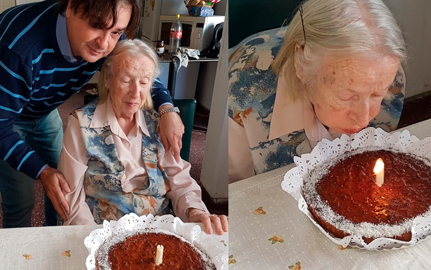 María Mercedes Díaz celebró sus 90 años