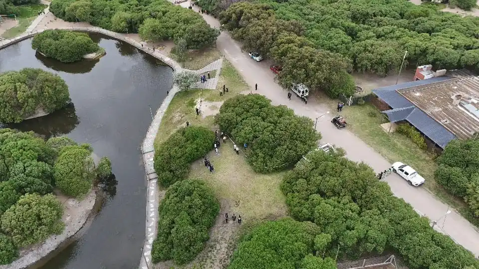 La Policía halló el cuerpo de Débora Bulacio en el predio del Lago de los Cisnes