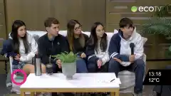 Alumnos del Colegio Ayres del Cerro visitaron El Eco Multimedios