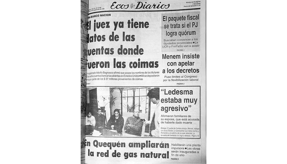 Miércoles 18 de septiembre de 1996