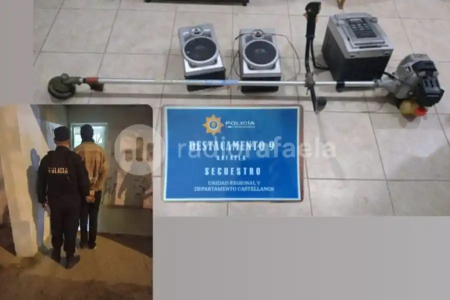 Un vecino le rompió el tejido y le robó varias herramientas