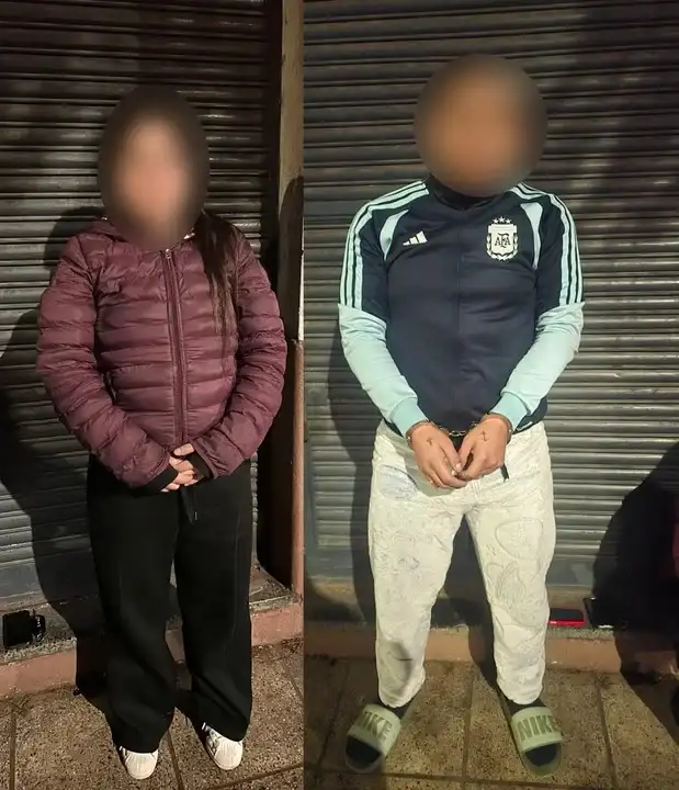 Dos detenidos con más de un kilo de cocaína en Parque Chacabuco.