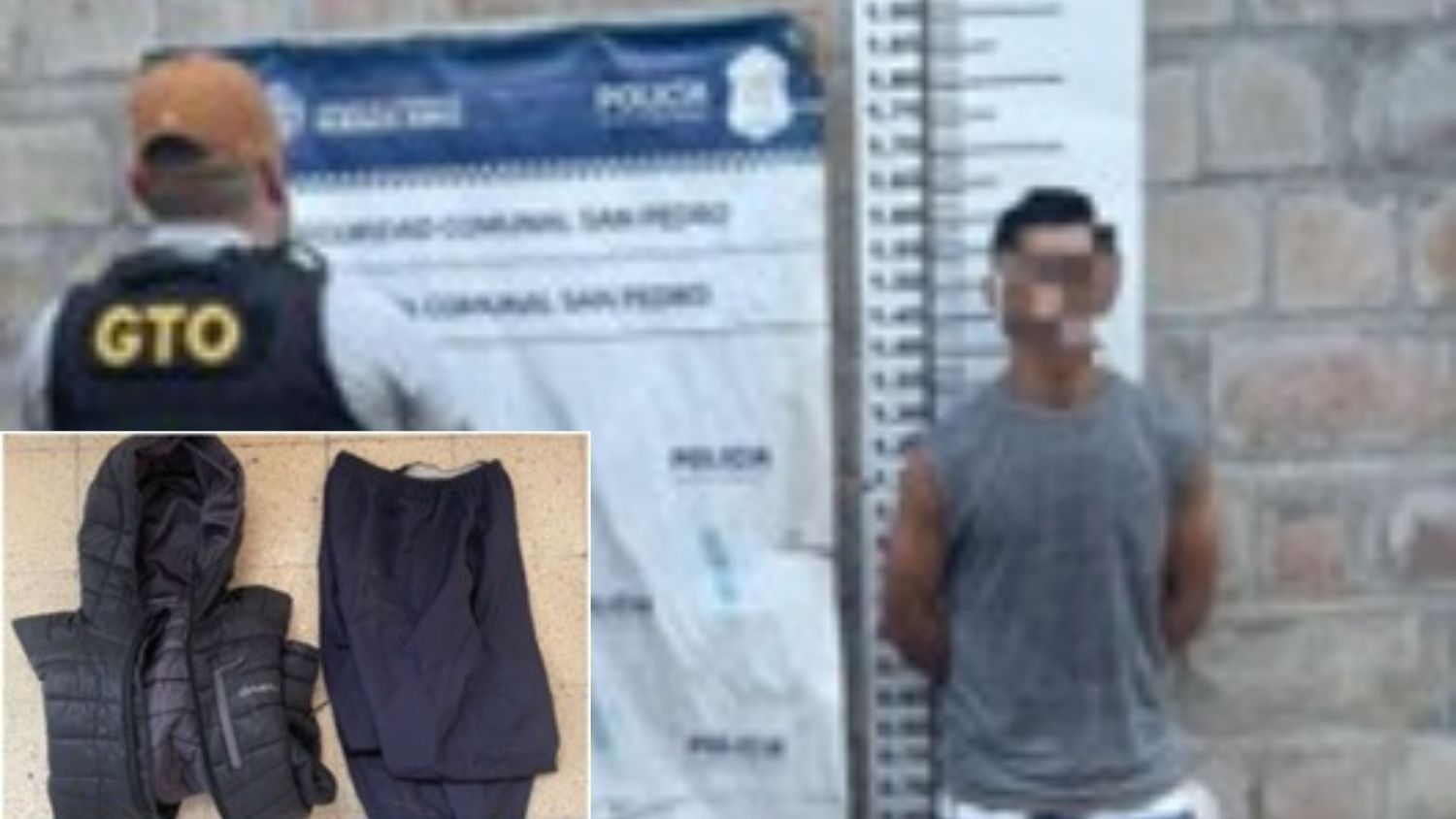 Allanamiento: un detenido con secuestro de prendas de vestir y un arma blanca