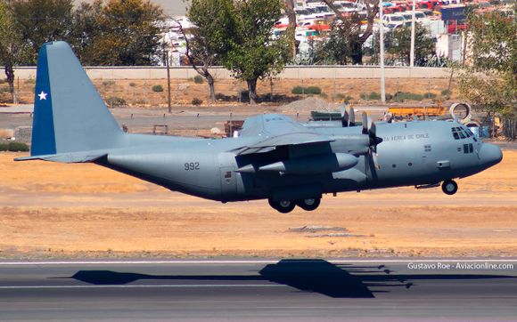 Chilean Air Force Sanctions 20 Members After Crew Refuses Antarctic Mission on C-130 Hercules With Fuel System Issues