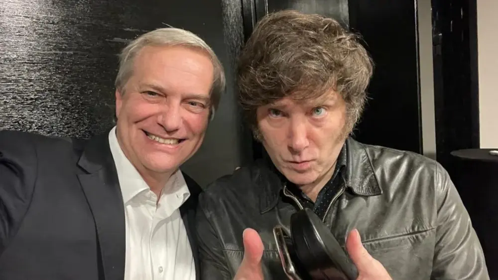José Antonio Kast y Javier Milei.