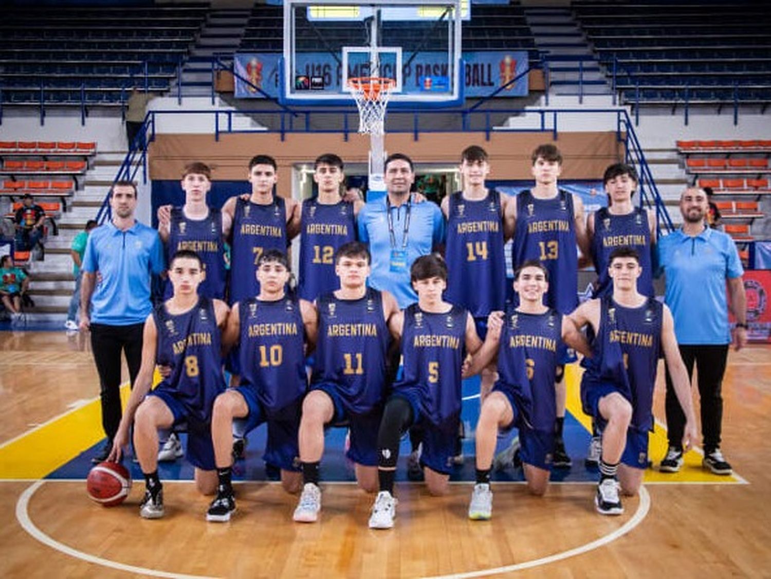 Argentina U16 va por el pase al Mundial ante Puerto Rico, con presencia rafaelina