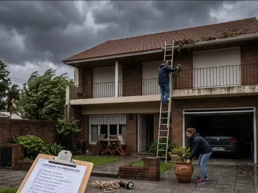 Qué medidas tomar en el hogar frente a tormentas severas.