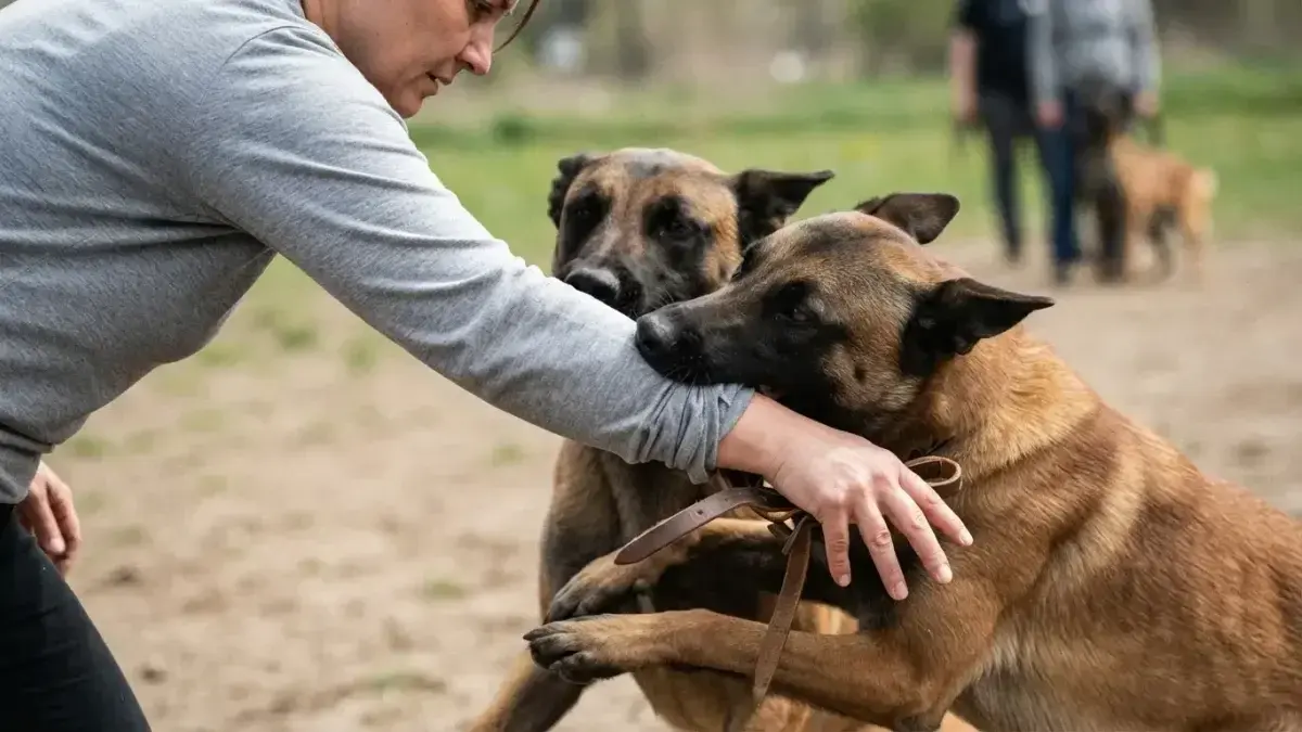 Tres perros pastores belgas atacaron a una mujer de 58 años y le "arrancaron" un brazo: permanece en estado crítico