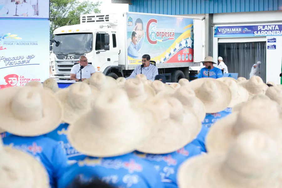 ACUERDOS CON CHINA potenciarán exportaciones de productos pesqueros, asegura Maduro (+Video)