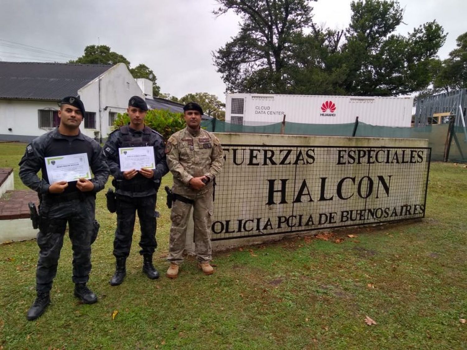 Miembros del GAD se capacitan con las fuerzas Halcón