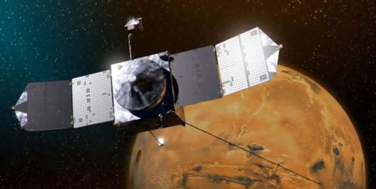 Silencio en Marte: la NASA pierde contacto con su sonda MAVEN tras 10 años en órbita