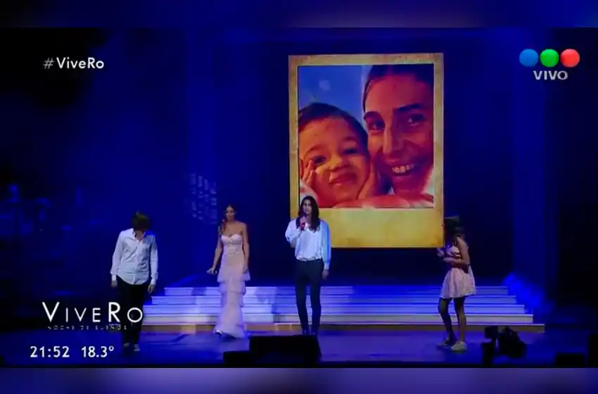 La conmovedora actuación de los hijos de Romina Yan en el show homenaje a su mamá