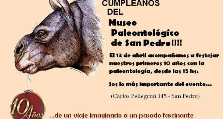 El Museo Paleontológico celebra sus diez años