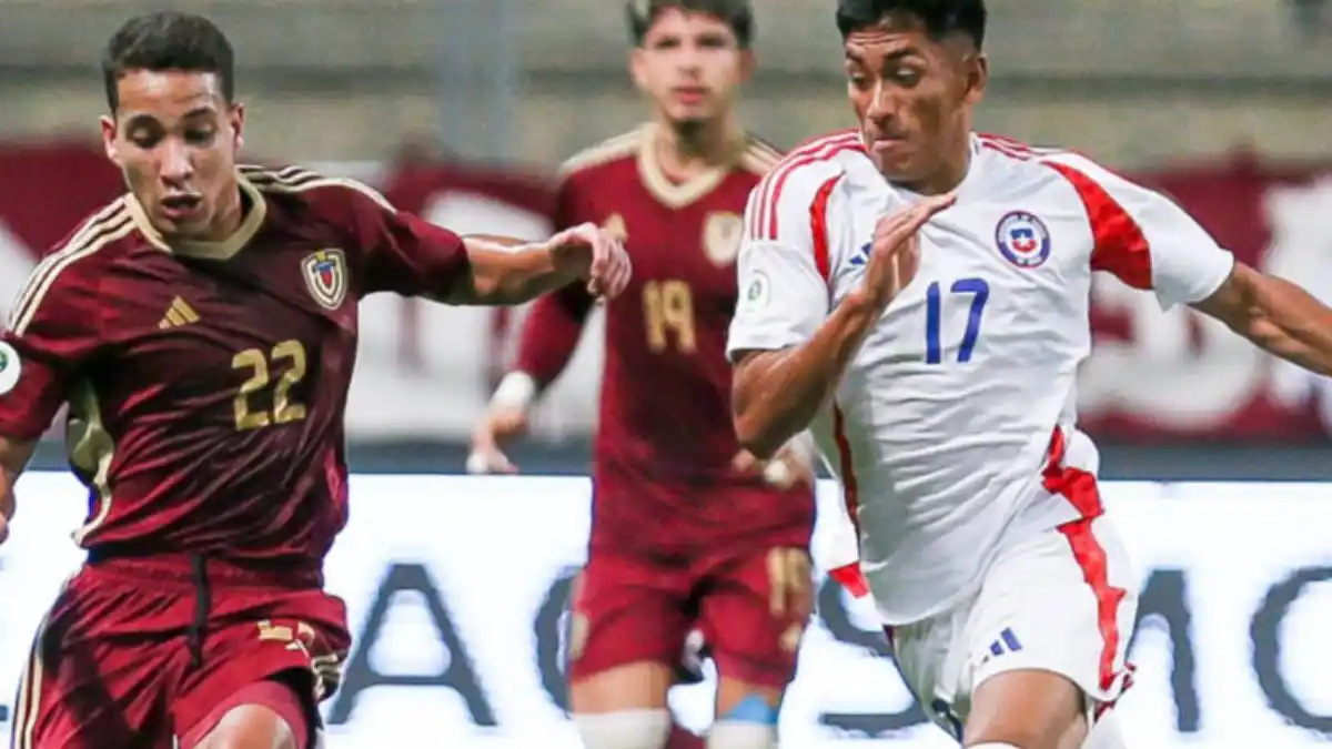 ¡TRAGO AMARGO! La Vinotinto Sub-20 cayó frente a Chile en el debut del Sudamericano