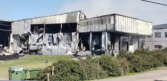 El día después: así quedó la fábrica de Cagnoli
