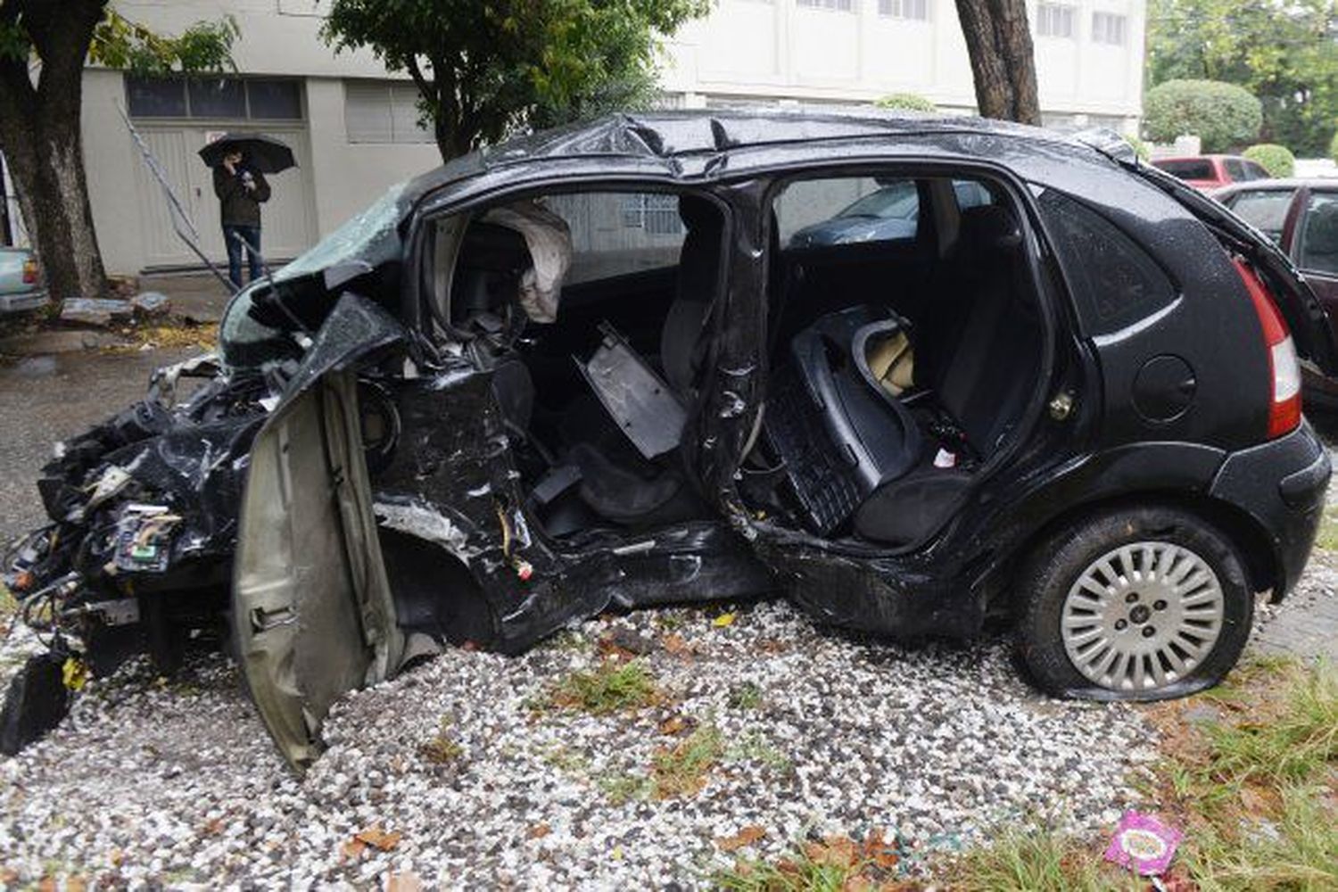 “Estos hijos de puta me arruinaron la vida”, indicó la única sobreviviente del siniestro vial en Rosario