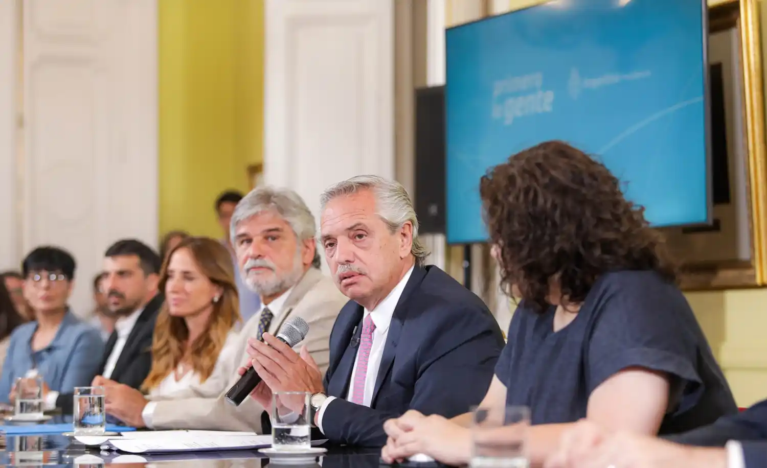 Fernández revalorizó la inversión en ciencia y tecnología.