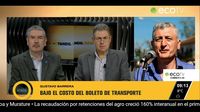 Bajó el boleto de trasporte en Villa Gesell