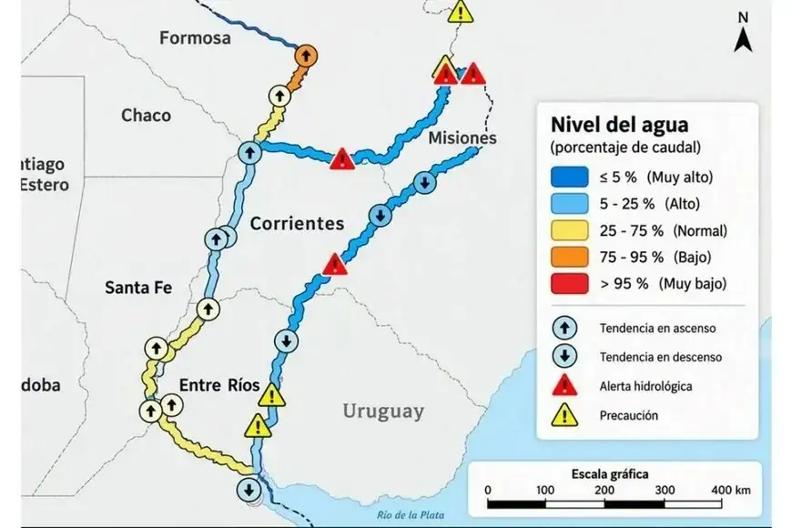 crecida del río Paraná - 5