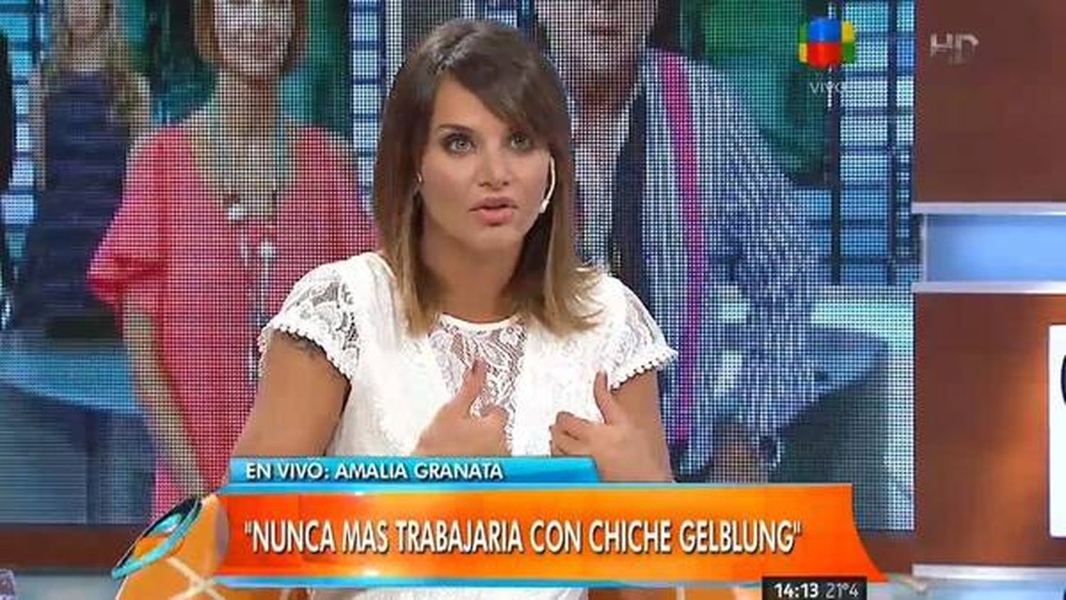 Amalia Granata apuntó contra Chiche Gelblung: “El maltrato era general”