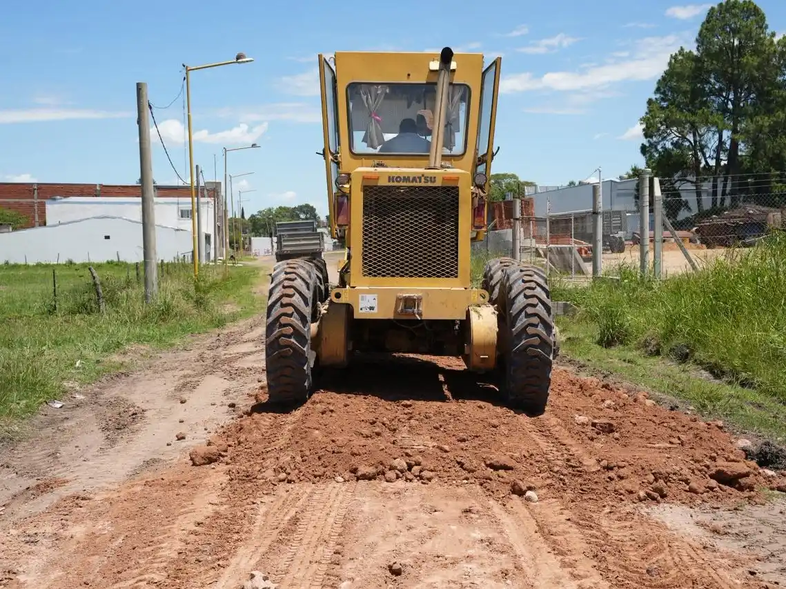 Recuperaron un tramo de 400 metros de la calle San Martín al oeste que estaba abandonado