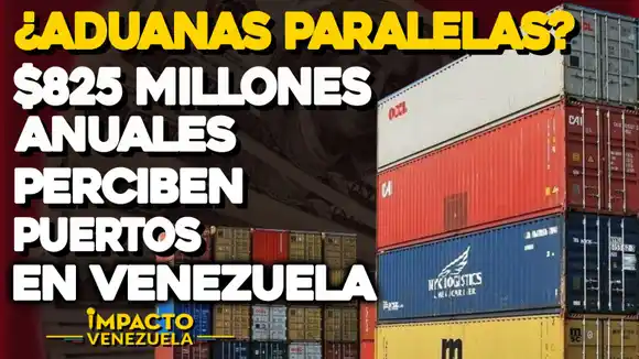 ¿ADUANAS PARALELAS? $825 millones anuales perciben puertos en Venezuela | Video de Impacto