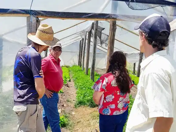 Continúa el relevamiento de productores locales