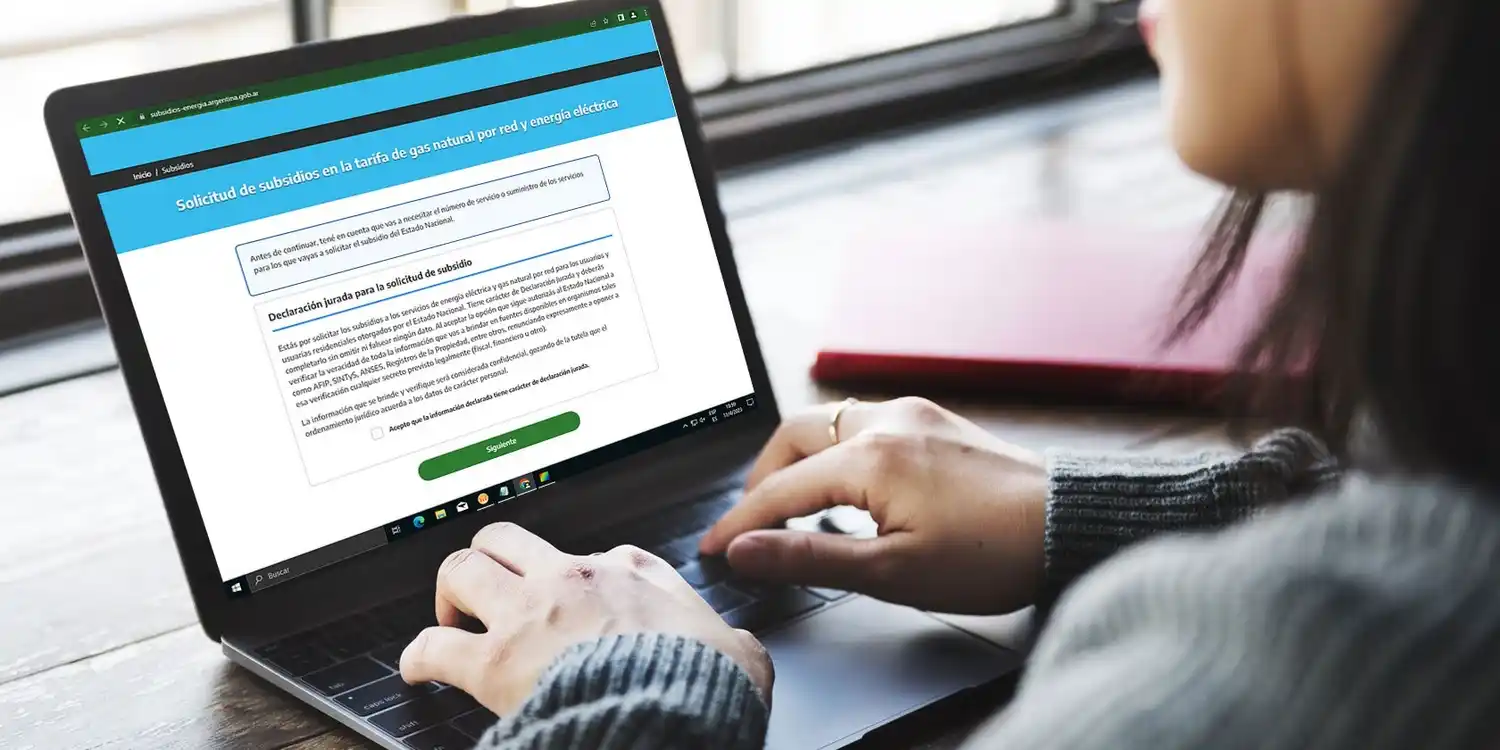 Continúa abierta la inscripción al Registro de Acceso a los Subsidios Energéticos